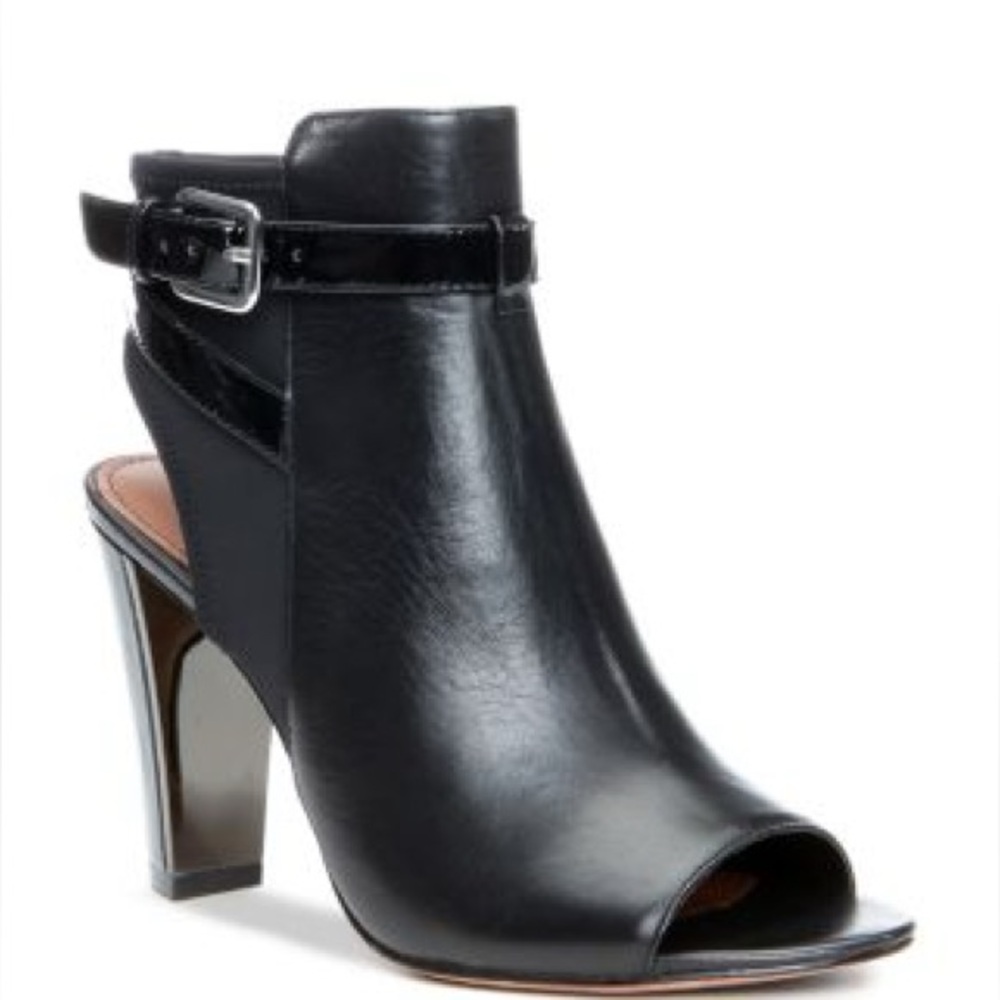 Donald Pliner - Aria OpenToe Booties (Good Used Condition)  SEE PHOTOS for dings